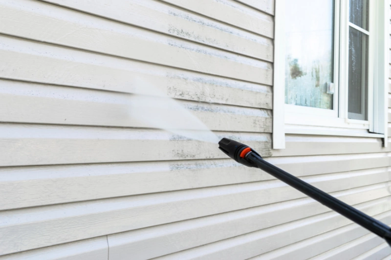 House Washing Exterior house washing removing mould and dirt