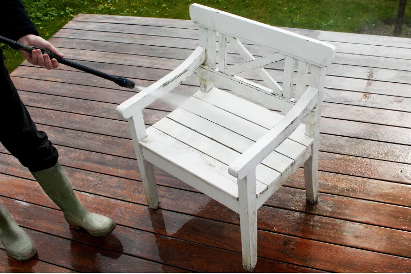 Outdoor Furniture Outdoor furniture professionally cleaned